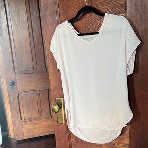 Small, Ann Taylor Loft, 2 tone lightweight blouse